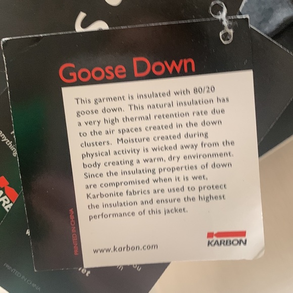 Karbon NWT Watt 3/4 Coat Down Insulation, 650 Powerfi - Picture 6 of 16